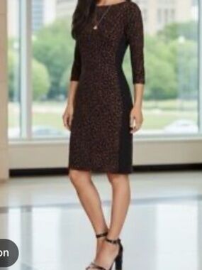 Ralph Lauren Cheetah Print Dress